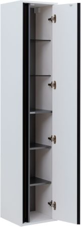 Пенал Allen Brau Activity 35 1.34002.WM L белый матовый/черный браш, артикул 1.34002.WM