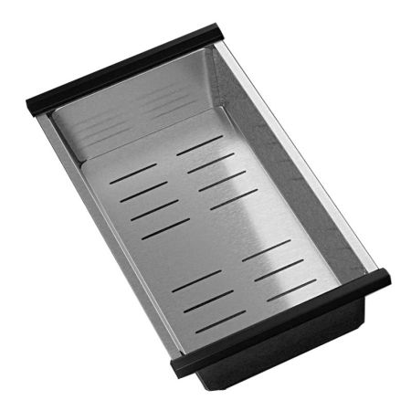 Кухонная мойка Ulgran Steel 680x500, вороненая сталь, артикул US 680-003