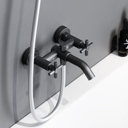 271000000 Neo Classic Graphite, смеситель для ванны/душа, артикул 271000000