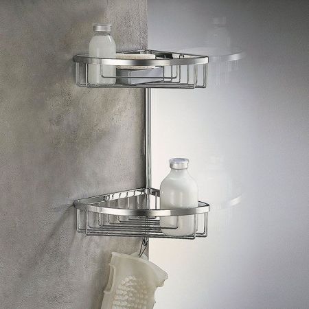 Угловая полка Colombo Design Angolare B9617.000 Хром, артикул B9617.000