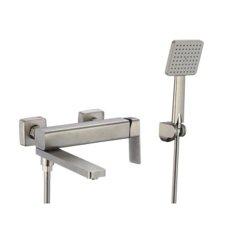 Смеситель для ванны Fmark FS8724-22, сатин, артикул FS8724-22