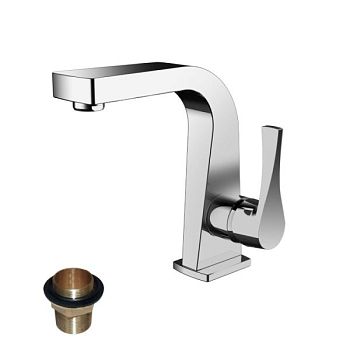 Смеситель для раковины Rossinka RS34-12U Хром