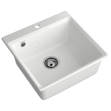 Кухонная мойка GranFest LEVEL 510, иней, артикул LV-510 иней