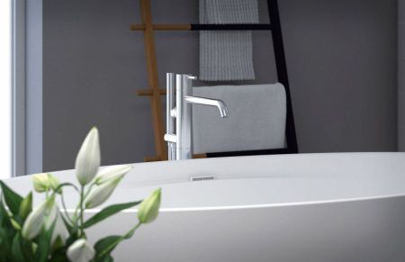 Ванна из искусственного мрамора CEZARES TITAN-OVAL-170-85-57