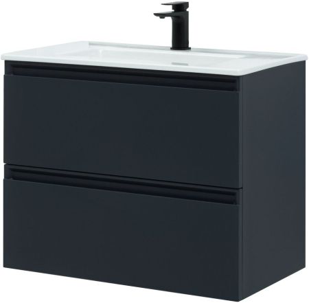 Тумба под раковину Allen Brau Eclipse 80 1.E1002.AM антрацит матовый, артикул 1.E1002.AM