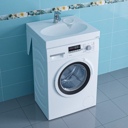 Раковина Санта Луна 60 x 55 см над стиральной машиной (900111)