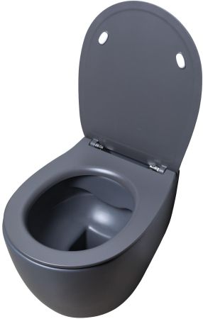 Чаша подвесного унитаза Allen Brau Fantasy 4.11004.AN антрацит, артикул 4.11004.AN