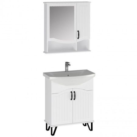 Тумба под раковину Runo Марсель 70 4620750028848 Белая