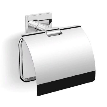 Держатель туалетной бумаги Langberger Ledro 11841X с крышкой Хром