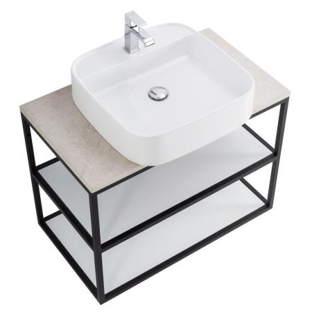 Мебель для ванной CEZARES CADRO 90, артикул KEP-90-MCO-W0