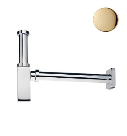 Сифон для раковины Webert AC0404010, золото, артикул AC0404010