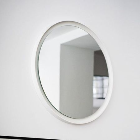 Agape Memory Круглое зеркало 70см, и внутренней LED подсветкой цвет: белый, артикул AMEM866ZL