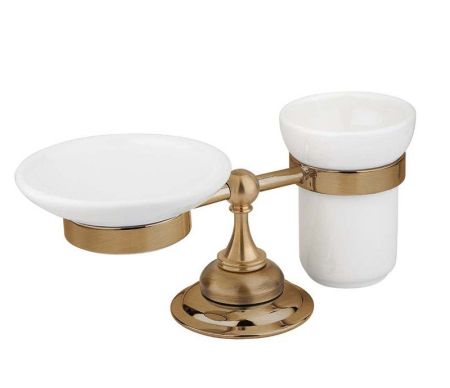 Стакан и мыльница настольные CEZARES APHRODITE-STTP, артикул APHRODITE-STTP-03/24