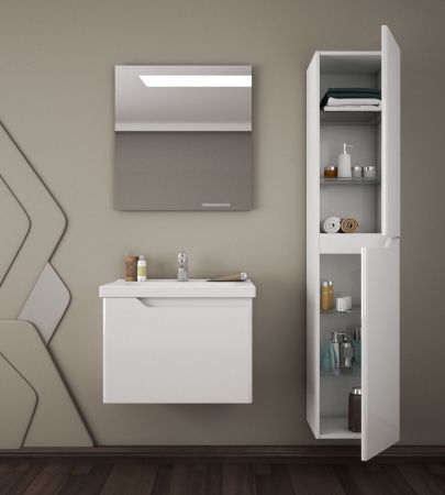 Тумба Hella 65, белый лак, артикул OW24.01.00