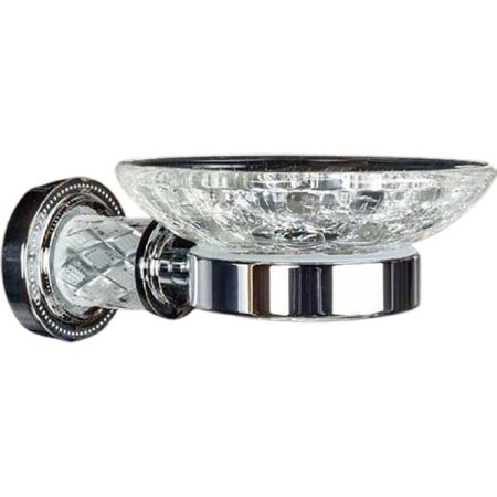 Мыльница Boheme Murano Cristal 10903-CRST-CH Хром, артикул 10903-CRST-CH