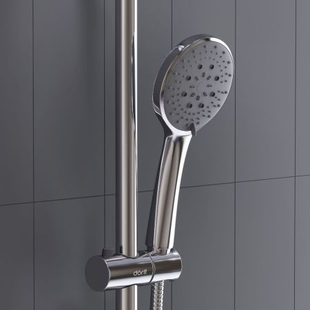 D0710400 Futura душевая система с душевым ТМС смесителем, хром, артикул D0710400