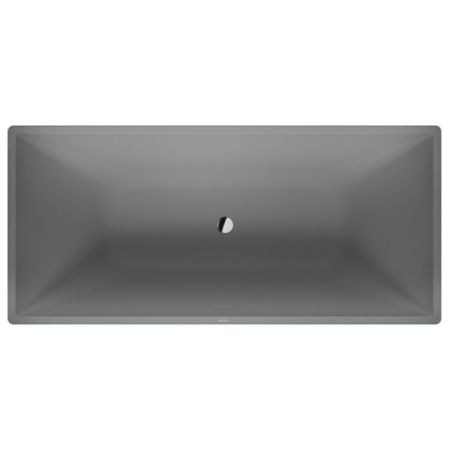 Duravit Vitrium Ванна прямоугольная  отдельностоящая 1850x850мм, с ножками, с2 наклонами для спины, цвет светло-серый матовый, артикул 700430HD