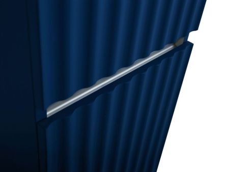 ELEGANT Пенал настенный, подвесной,  Сапфир AM-ELEGANT-1500-2А-SO-SA-LED-P, артикул AM-ELEGANT-1500-2А-SO-SA-LED-P