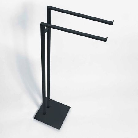 Colombo MiniQ Стойка для полотенец L20*34 H83,5см, цвет: графит матовый