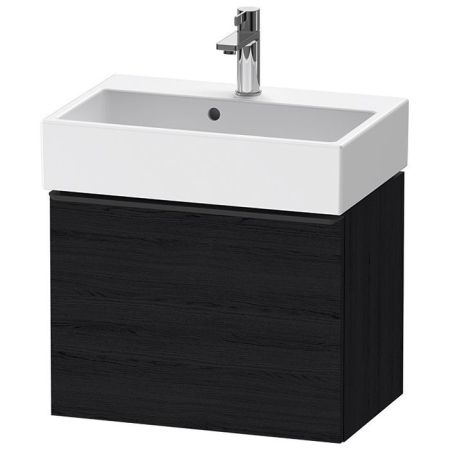 Duravit D-Neo Тумбочка подвесная компакт, 440x584x372, 1 ящик, цвет: Black Oak, артикул DE422901616