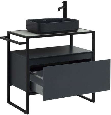 Тумба под раковину Allen Brau Priority 80 1.31002.AM антрацит матовый, артикул 1.31002.AM