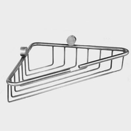 TW Bristol 534, подвесная полочка-решетка угловая 21*21*h5, цвет: хром, артикул TWBR534cr