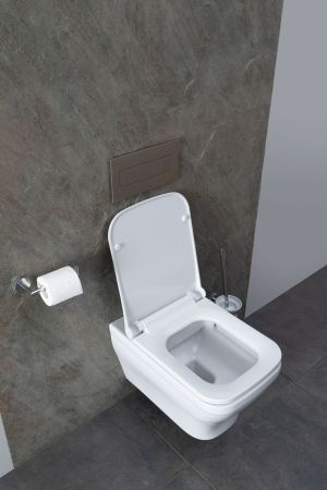 Чаша подвесного унитаза Allen Brau Infinity 4.21011.20 белый глянец, артикул 4.21011.20