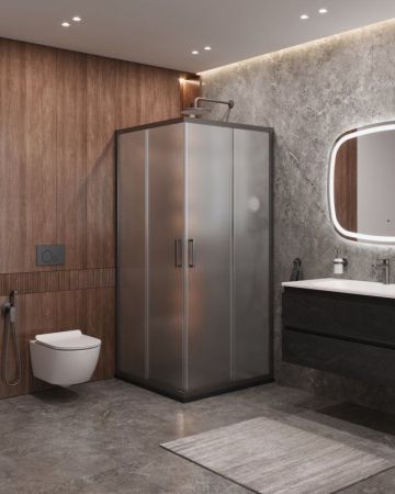 MOLVENO-A-2-90-C-BORO-IV Душевой уголок, артикул MOLVENO-A-2-90-C-BORO-IV