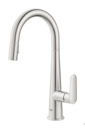 Смеситель для кухни GROHE Veletto с высоким выдвижным изливом, суперсталь (30419DC0) Смеситель для кухни GROHE Veletto с высоким выдвижным изливом, суперсталь (30419DC0)