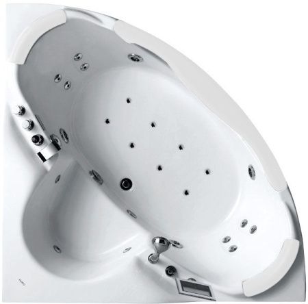 Акриловая ванна Gemy G9025 II K 155х155 С гидромассажем