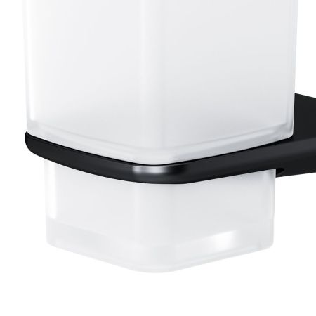 A50A34322 Inspire V2.0, Стеклянный стакан с настенным держателем, черный, шт A50A34322 Inspire V2.0, Стеклянный стакан с настенным держателем, черный, шт