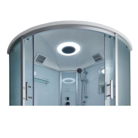 Душевая кабина Timo Standart Silver Fabric T-6601SF, 100x100x220