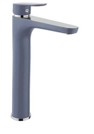 Смеситель для раковины Fiore KEVON CHIC 81TX8119, хром/синий, артикул 81TX8119