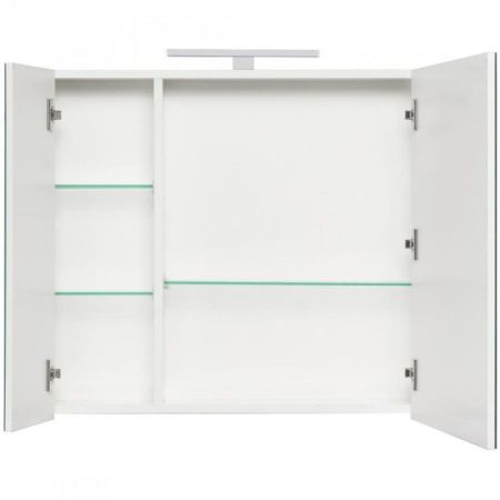 Зеркальный шкаф Roca Etna 80 857304806 с подсветкой Белый глянец, артикул 857304806