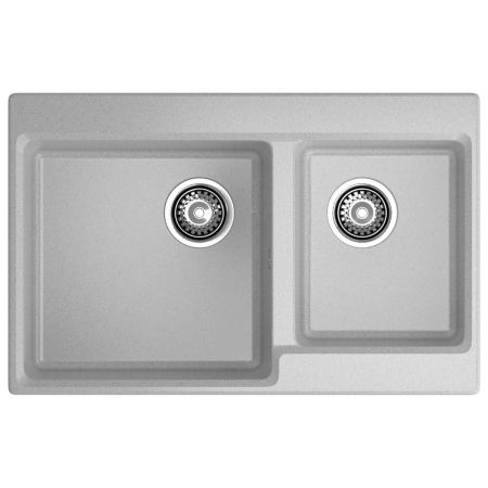 Кухонная мойка GranFest LEVEL 780K, серый, артикул LV-780K серый