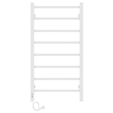 Полотенцесушитель электро "Феличия ЧК8 400х800", белый муар, левый, артикул 73207589