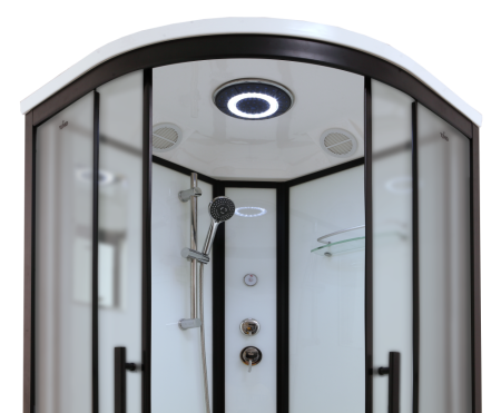 Душевая кабина Timo Standart Black Fabric T-6690BF, 90x90x220, артикул T-6690BF