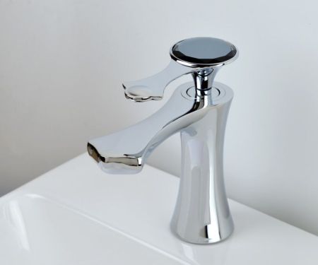 Смеситель для раковины Bronze de Luxe YASMINA 800/B03, хром, артикул 800/B03