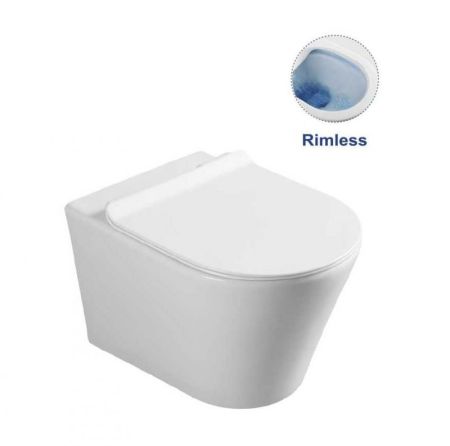 Унитаз Vincea Vito VT1-23 подвесной Белый с сиденьем Микролифт, артикул VT1-23