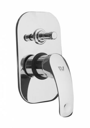 *Смеситель для душа, монтирующийся в стену с переключателем, артикул MS086