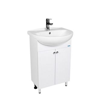 Тумба VIANT "Париж" 2 ств 285х500х820 под раковину .S-UM-ERI55/1-w (ERICA 55) (VPAR55AN-T2ST)