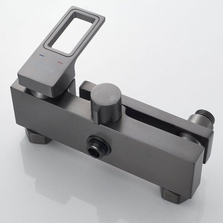 Душевая система Raffine F3696T, оружейная сталь