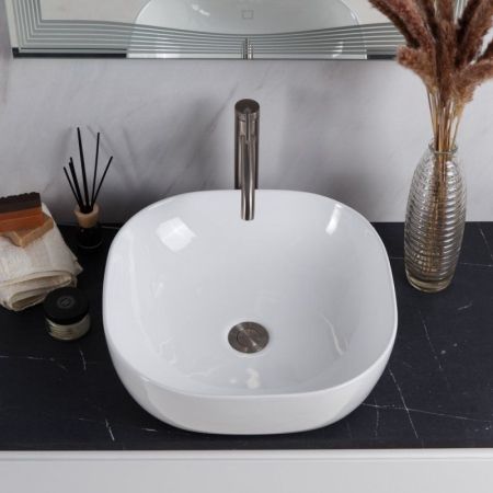 Раковина накладная BELBAGNO BB1301, артикул CZR-SC-Bi