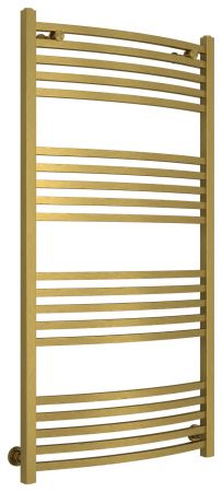 Полотенцесушитель водяной АРКУС 1200х600 (Состаренная ЛАТУНЬ), артикул 051-0251-1260