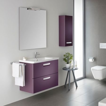 Тумба под раковину Roca The Gap 70 ZRU9302741 подвесная Фиолетовая, артикул ZRU9302741