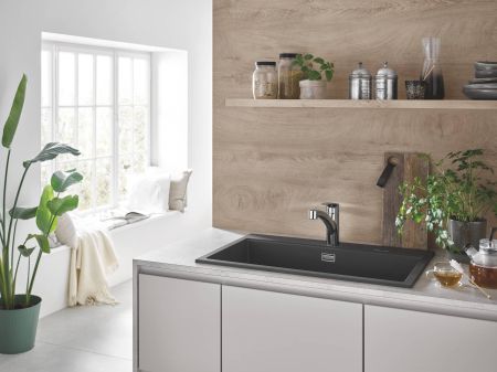 Смеситель для кухни  GROHE EUROSMART 30305001 (хром, L-22,7 H-13,9), шт, артикул 30305001