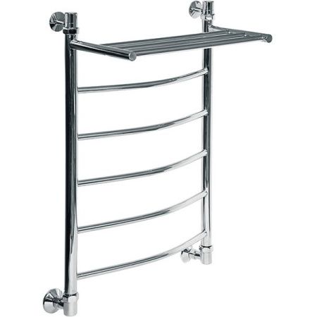 Водяной полотенцесушитель Ника Arc ЛД/ВП 80x40 с полкой Хром