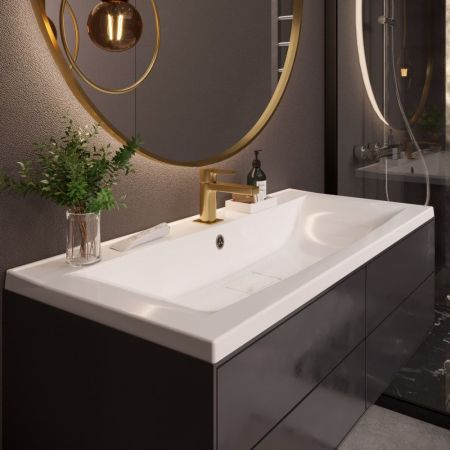 Раковина Paola Elegante 1000, белый, артикул Paola Elegante 1000