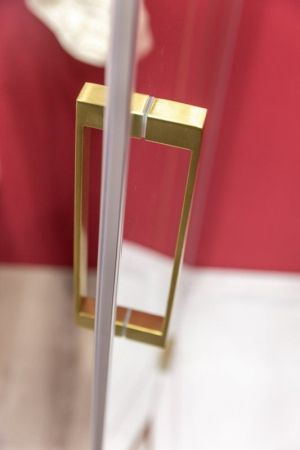 SLIDER-AH-1-80-70/80-BR-GM Душевой уголок, артикул SLIDER-AH-1-80-70/80-BR-GM