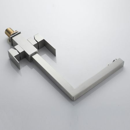 Смеситель для кухни с подключением фильтра Shevanik S148L, сатин, артикул S148L